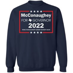McConaughey for governor 2022 shirt $19.95 redirect09112021050947 9