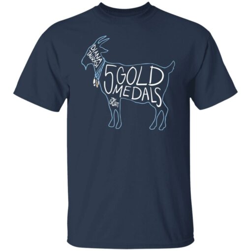 Diana Taurasi 5 gold medals goat shirt $19.95