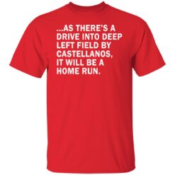 As there’s a drive into deep left field by castellanos shirt $19.95