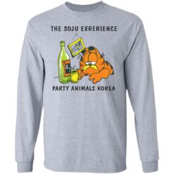 Garfield the soju exrerience party animals Korea shirt $19.95 redirect09162021210909 4