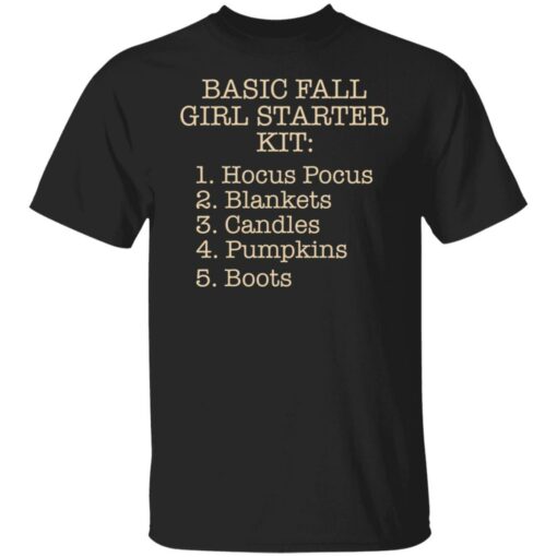 Basic fall girl starter kit Hocus Pocus blankets shirt $19.95