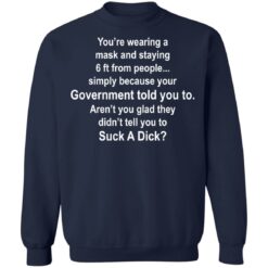 You're wearing a mask and staying 6ft from people simply shirt $19.95