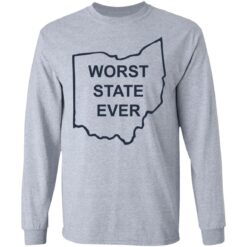 Ohio worst state ever shirt $19.95