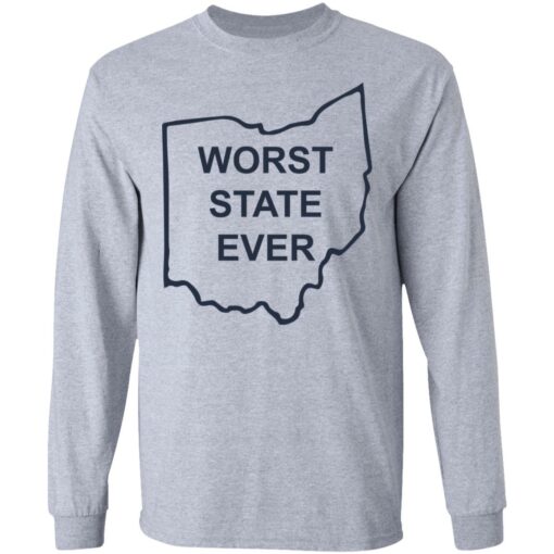 Ohio worst state ever shirt $19.95