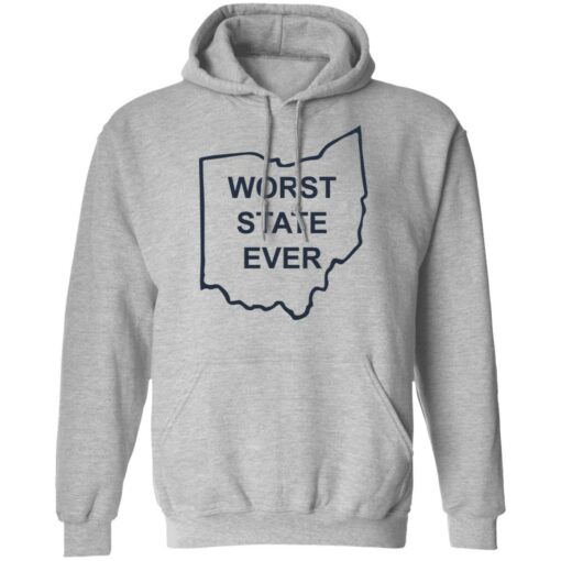 Ohio worst state ever shirt $19.95