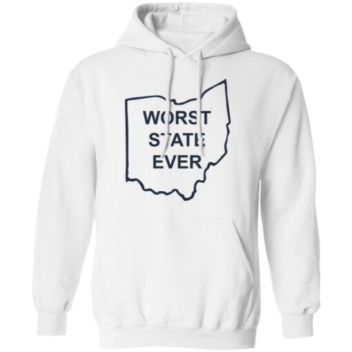 Ohio worst state ever shirt $19.95