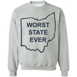 Ohio worst state ever shirt $19.95