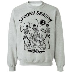 Dancing skeleton spooky season Halloween sweatshirt $19.95 redirect09202021120942 8
