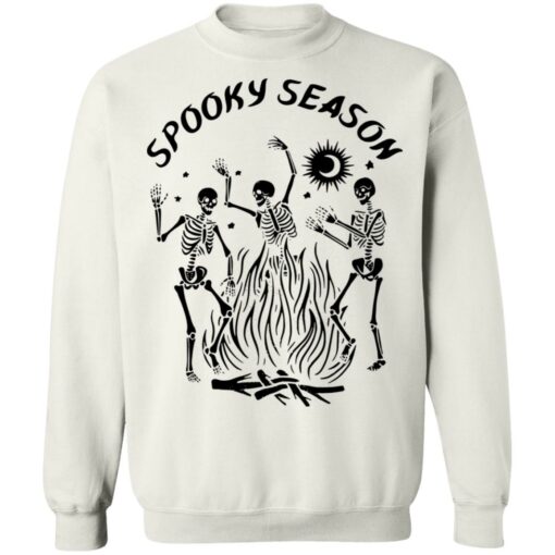 Dancing skeleton spooky season Halloween sweatshirt $19.95 redirect09202021120942 9