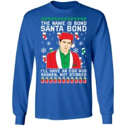 Michael Scott the name is bond santa bond Christmas sweater $19.95