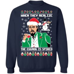 Leonardo Dicaprio when they realize Christmas sweater $19.95