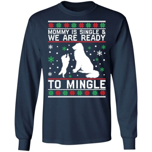 Golden Retriever mommy is single and we are ready Christmas sweater $19.95 redirect09222021050925 2
