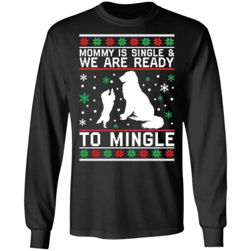 Golden Retriever mommy is single and we are ready Christmas sweater $19.95 redirect09222021050925