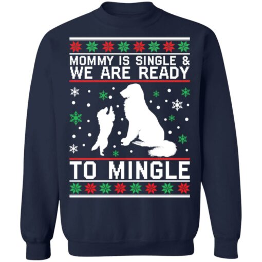 Golden Retriever mommy is single and we are ready Christmas sweater $19.95 redirect09222021050926 1