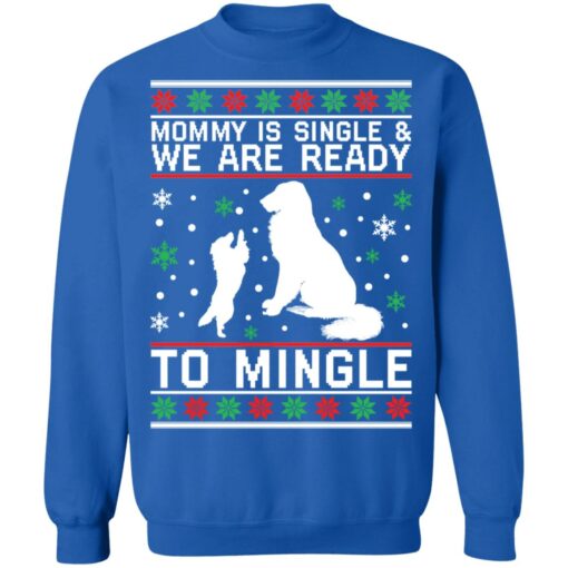 Golden Retriever mommy is single and we are ready Christmas sweater $19.95