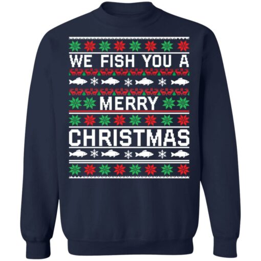 We fish you a merry Christmas sweater $19.95