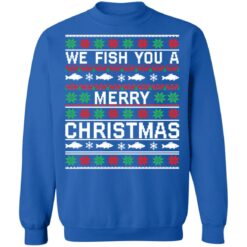 We fish you a merry Christmas sweater $19.95