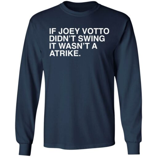 If joey votto didn’t swing it wasn't a atrike shirt $19.95 redirect09232021020911 1