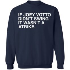 If joey votto didn’t swing it wasn't a atrike shirt $19.95 redirect09232021020912 2