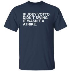 If joey votto didn’t swing it wasn't a atrike shirt $19.95