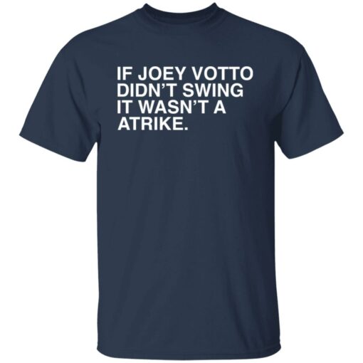 If joey votto didn’t swing it wasn't a atrike shirt $19.95 redirect09232021020912 4