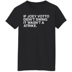 If joey votto didn’t swing it wasn't a atrike shirt $19.95