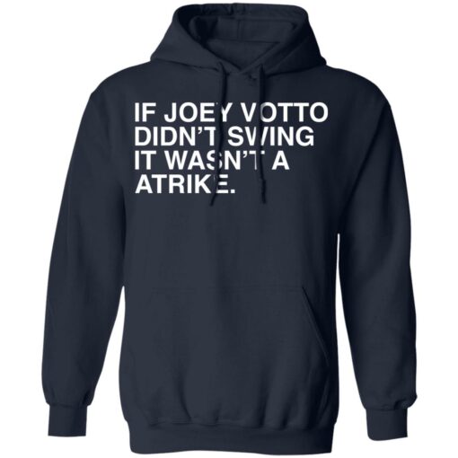 If joey votto didn’t swing it wasn't a atrike shirt $19.95 redirect09232021020912