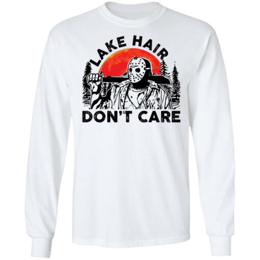 Jason Voorhees lake hair don’t care shirt $19.95