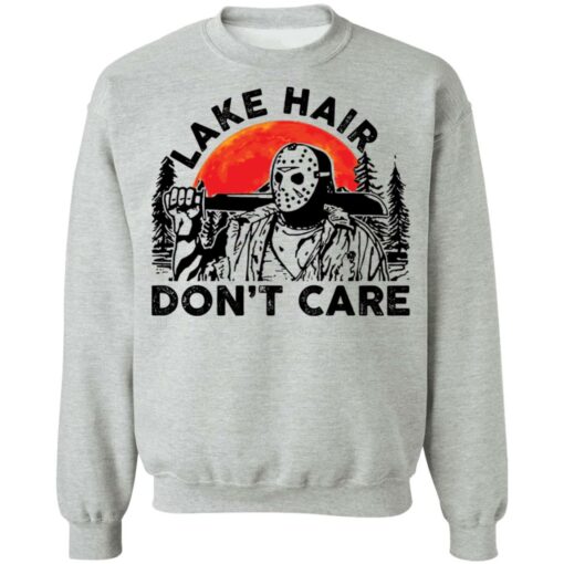 Jason Voorhees lake hair don’t care shirt $19.95