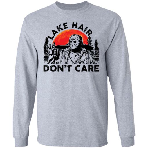 Jason Voorhees lake hair don’t care shirt $19.95