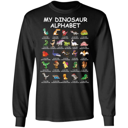 My dinosaur alphabet shirt $19.95 redirect09232021100903