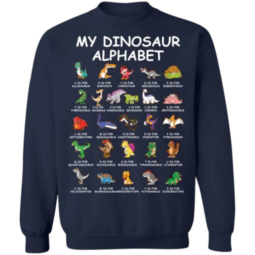 My dinosaur alphabet shirt $19.95 redirect09232021100904