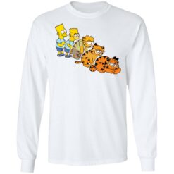 Bart Simpson morphing into Garfield shirt $19.95