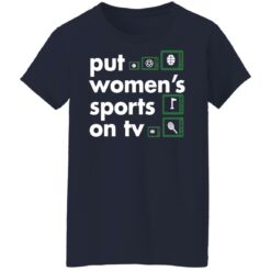 Put Women's Sports on TV shirt $19.95 redirect09242021030905