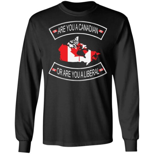 Are you a Canadian or are you a liberal shirt $19.95 redirect09252021050900