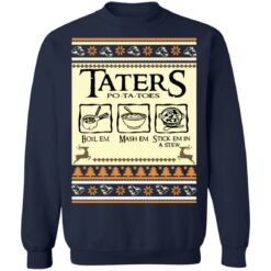 Taters potatoes Christmas sweater $19.95