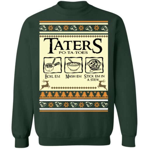Taters potatoes Christmas sweater $19.95 redirect09272021050903 7