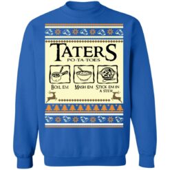 Taters potatoes Christmas sweater $19.95