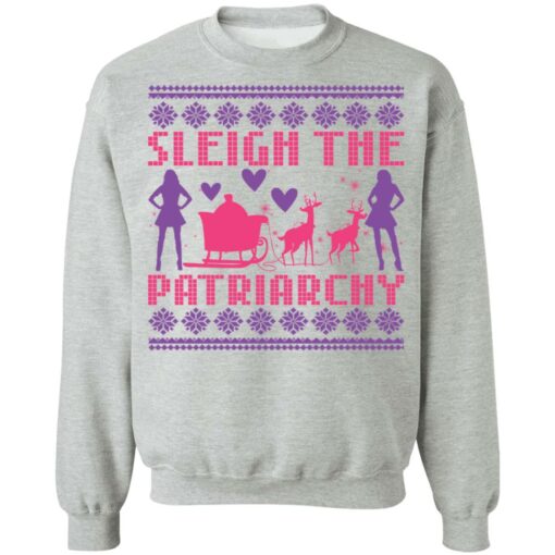 Sleigh the patriarchy christmas sweater $19.95 redirect09272021060933 4