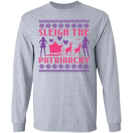 Sleigh the patriarchy christmas sweater $19.95 redirect09272021060933