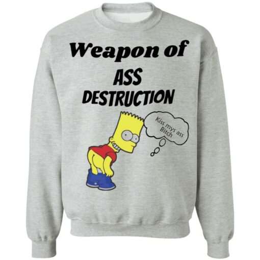 Weapon Of Ass Destruction Simpson shirt $19.95