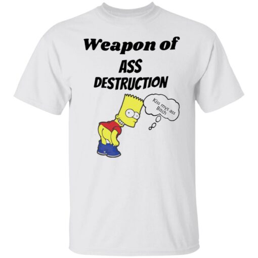 Weapon Of Ass Destruction Simpson shirt $19.95 redirect09272021110933 4