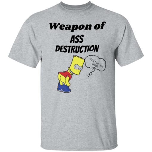Weapon Of Ass Destruction Simpson shirt $19.95 redirect09272021110933 5