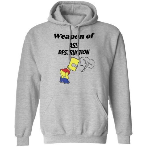 Weapon Of Ass Destruction Simpson shirt $19.95