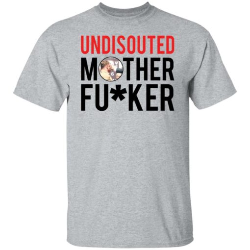 Caleb Plant undisputed mother f*cker shirt $19.95