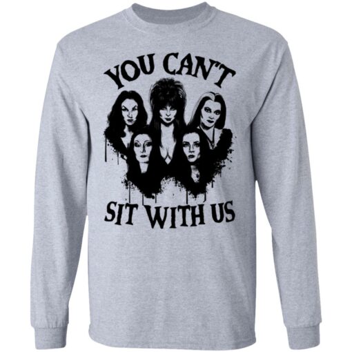 You can’t sit with us Halloween bad girls crew shirt $19.95