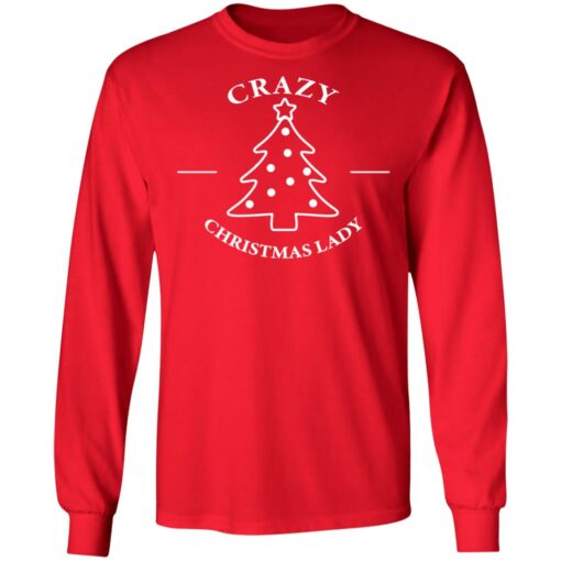 Crazy Christmas lady Christmas sweatshirt $19.95