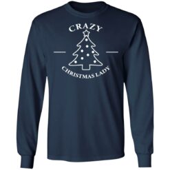 Crazy Christmas lady Christmas sweatshirt $19.95