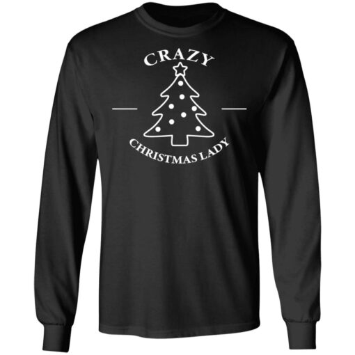 Crazy Christmas lady Christmas sweatshirt $19.95 redirect09282021020931