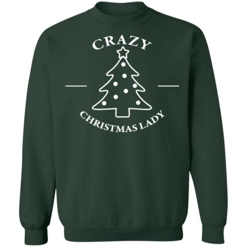 Crazy Christmas lady Christmas sweatshirt $19.95 redirect09282021020931 8